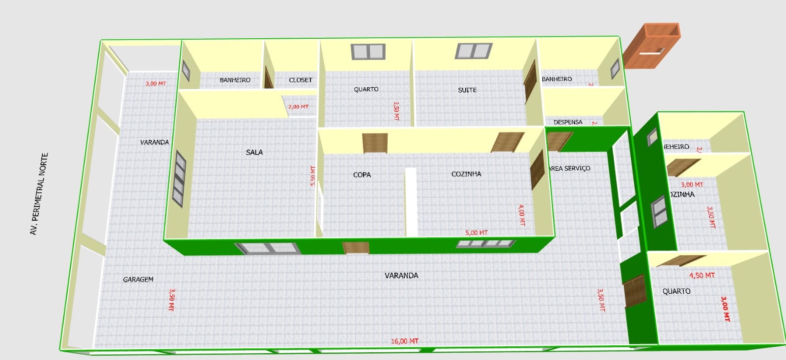 Casa residencial