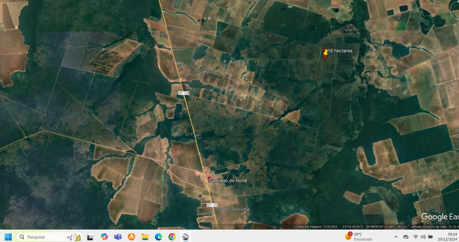 Área rural - 16,383 ha
