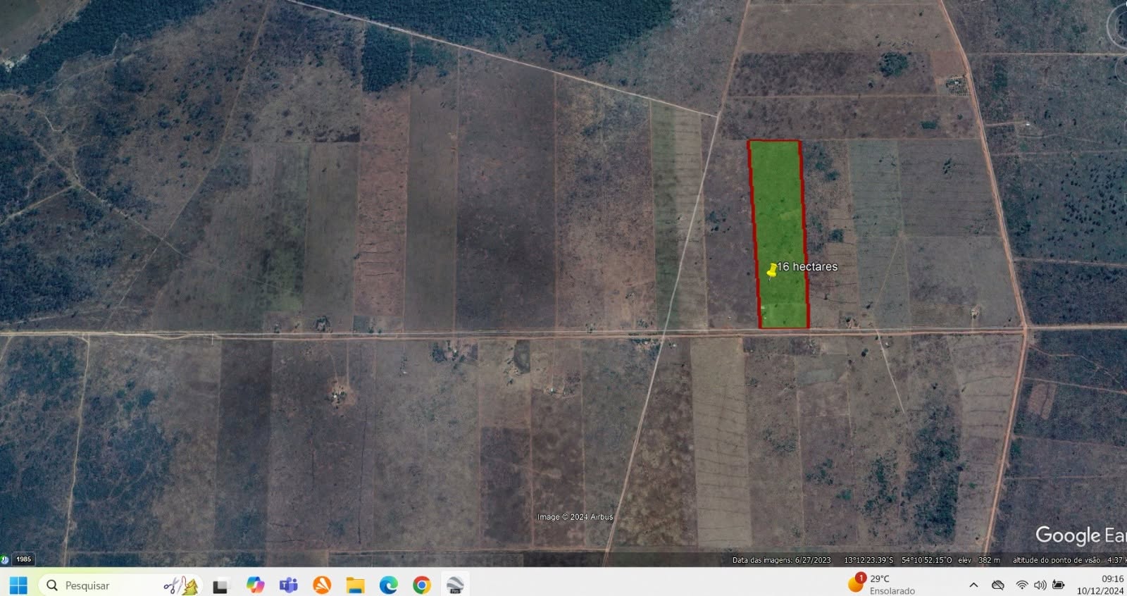 Área rural - 16,383 ha