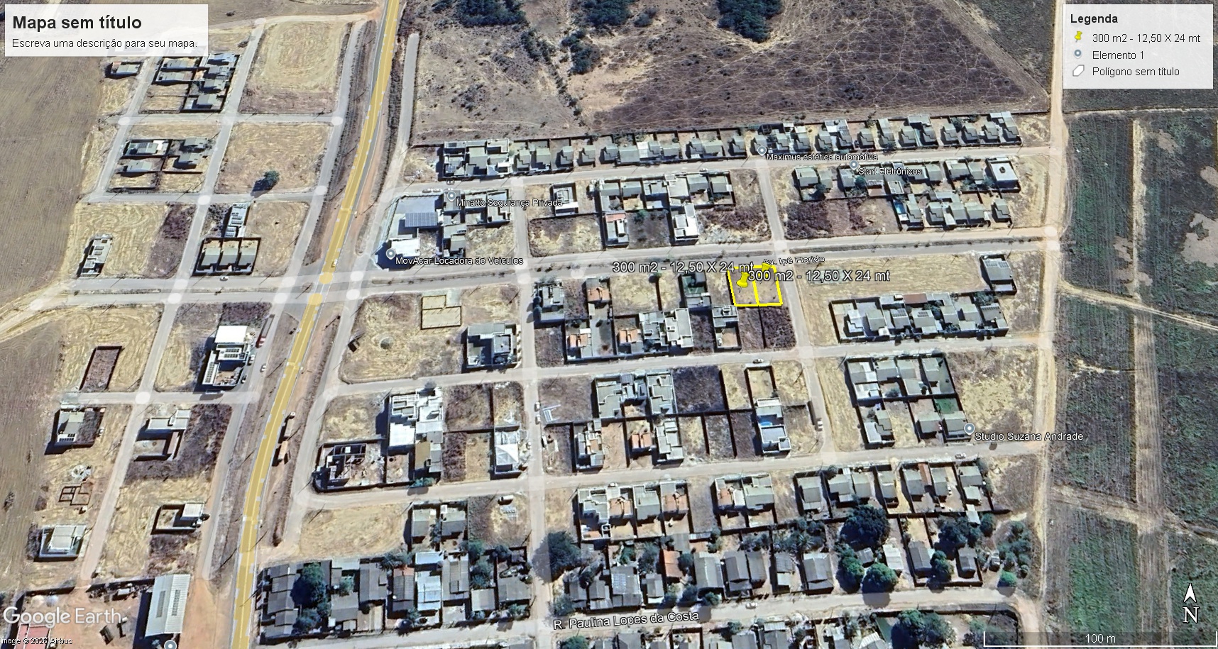 Áreas urbanas - 300,00 m2 - CADA LOTE